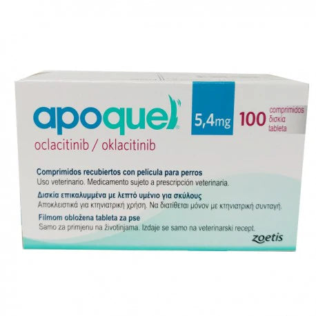 APOQUEL 5.4mg 100 TABLETAS ZOETIS