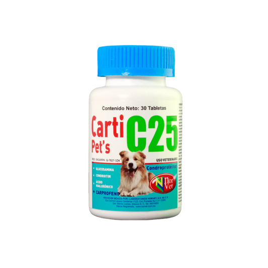 Carti pet's  plus C25 + carprofeno