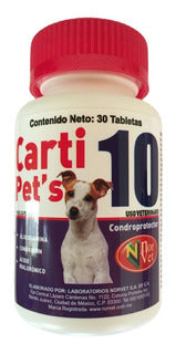 carti pets 10  de 30 comprimidos.