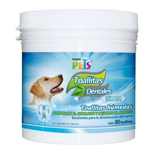 Toallitas dentales fancy pet´s